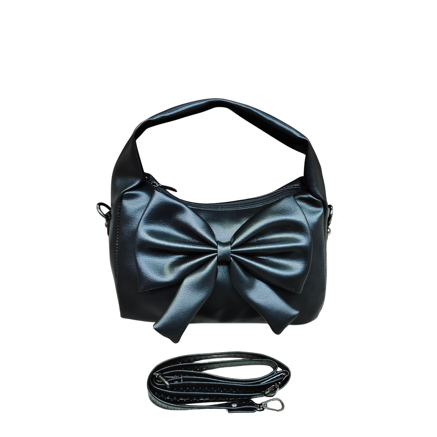 Ribbone Premium Women's Handbag Black