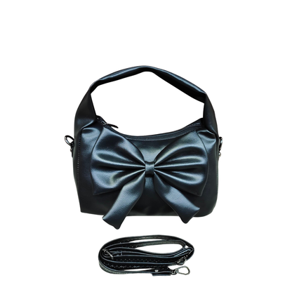 Ribbone Premium Women's Handbag Black