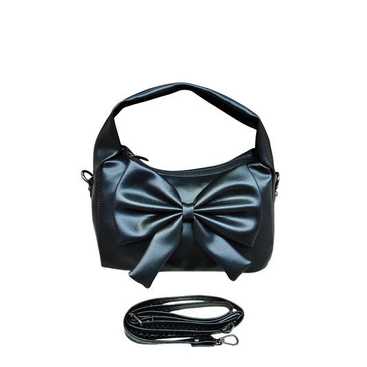 Ribbone Premium Women's Handbag Black
