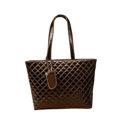 Paris Shine Premium Women's Handbag Brown
