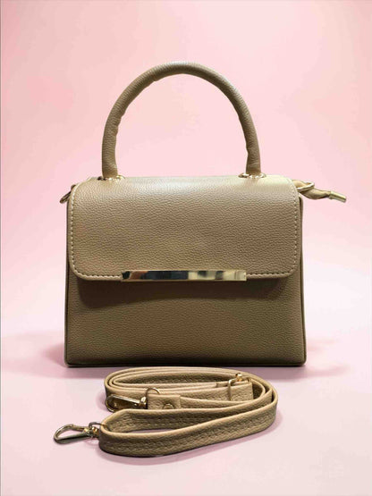 Eclipse Luxury Women's Handbag Khakhi