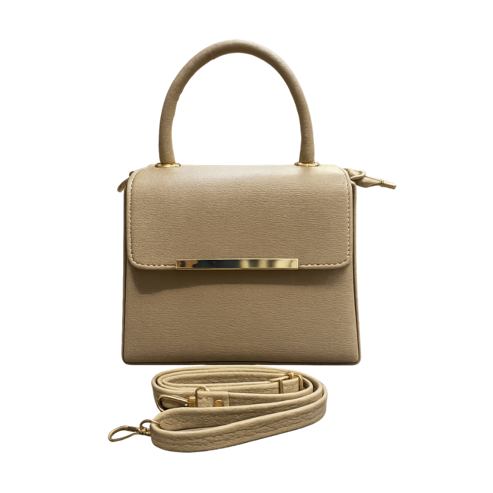 Eclipse Luxury Women's Handbag Khakhi