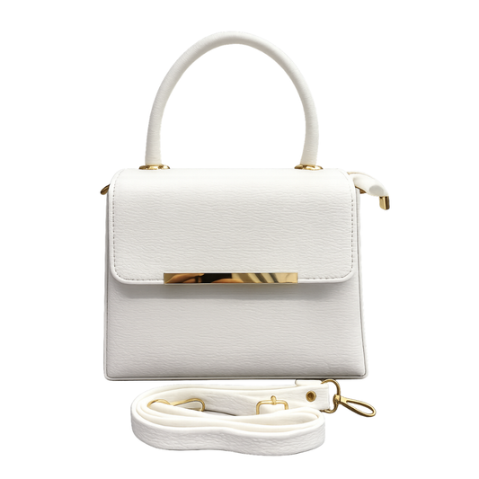 Eclipse Luxury Women's Handbag White
