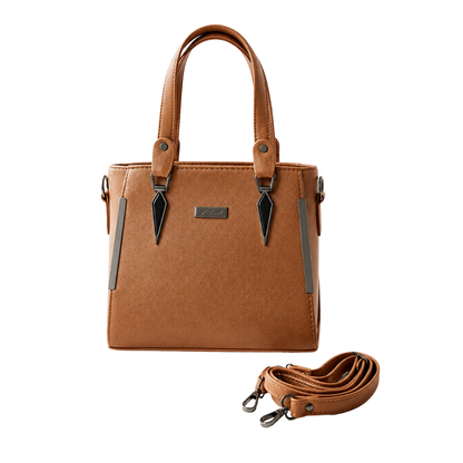 Zenvia Luxury Women's Handbag Tan